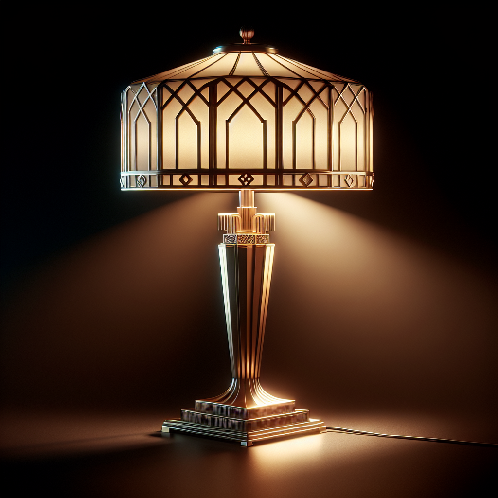 Lampe style Art Déco : l'élégance intemporelle pour illuminer votre intérieur